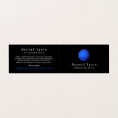 Planet Neptune、天文学者、天文学ストア 名刺 (外部フラット)