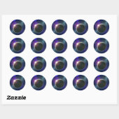 Planet Of Dreams, Birthday Stickers ラウンドシール (シート)