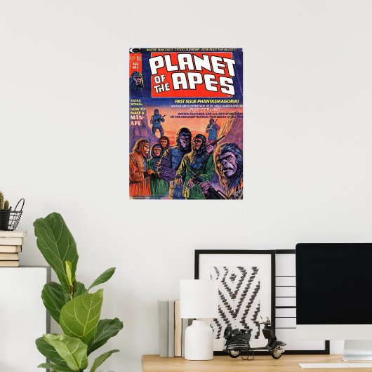 Planet of the Apes Comic Book ポスター (ホームオフィス)