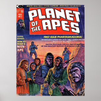 Planet of the Apes Comic Book ポスター