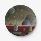 Planet Of The Shapes 7"紙プレート ペーパープレート (正面)