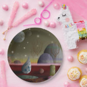 Planet Of The Shapes 9"紙プレート ペーパープレート (パーティー)