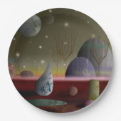 Planet Of The Shapes 9"紙プレート ペーパープレート (正面)