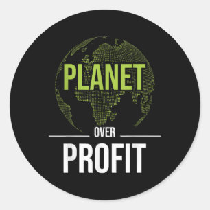 Planet Over Profit – 環境保護分野 ラウンドシール
