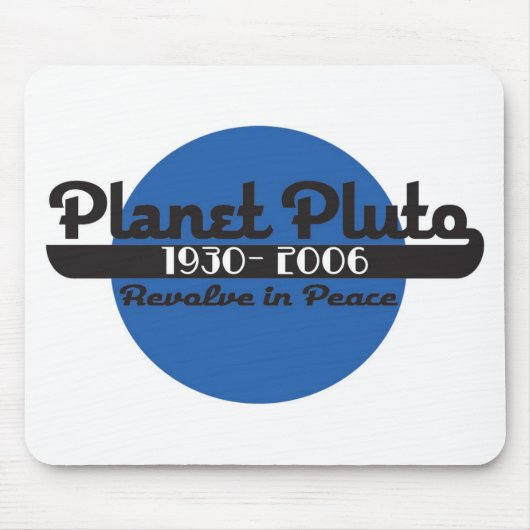 Planet Pluto マウスパッド (正面)