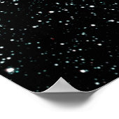 PLANET PLUTO star background (太陽の system) ～ ポスター (角)