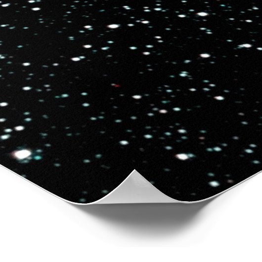 PLANET PLUTO star background (太陽の system) ～ ポスター (角)