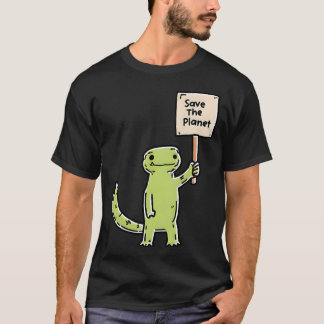 Planet Saver Dino Sign Tシャツ