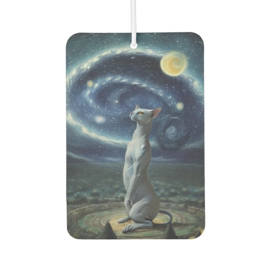 Planet Sphynx カーエアーフレッシュナー (正面)