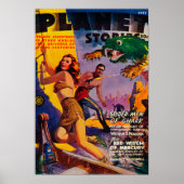 Planet Stories誌の表紙5 ポスター (正面)
