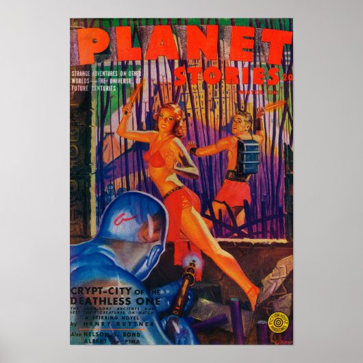 Planet Stories誌カバー3 ポスター (正面)