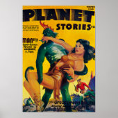 Planet Stories Magazine表紙4 ポスター (正面)
