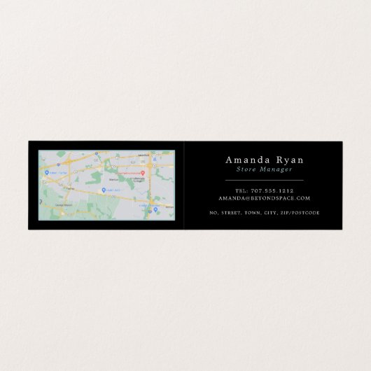 Planet Uranus、天文学者、天文学ストア 名刺 (内部フラット)