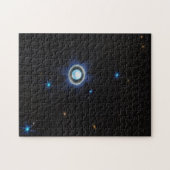 Planet Uranus with Rings and Moons JWST Image ジグソーパズル (横)