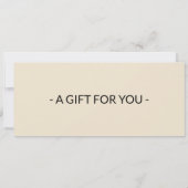 Planetarium Gift Certificate Template 招待状 (裏面)