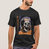 PLANETARIUM MORTEM Skull Astronaut |  Tシャツ (正面)
