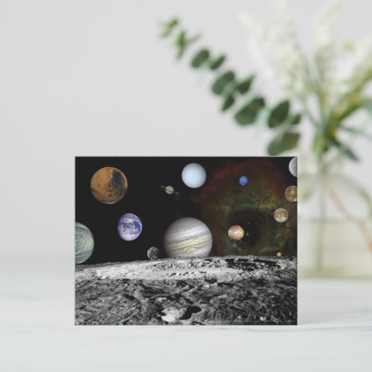 Planetary Montage ポストカード (スタンド正面)