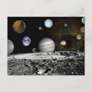 Planetary Montage ポストカード