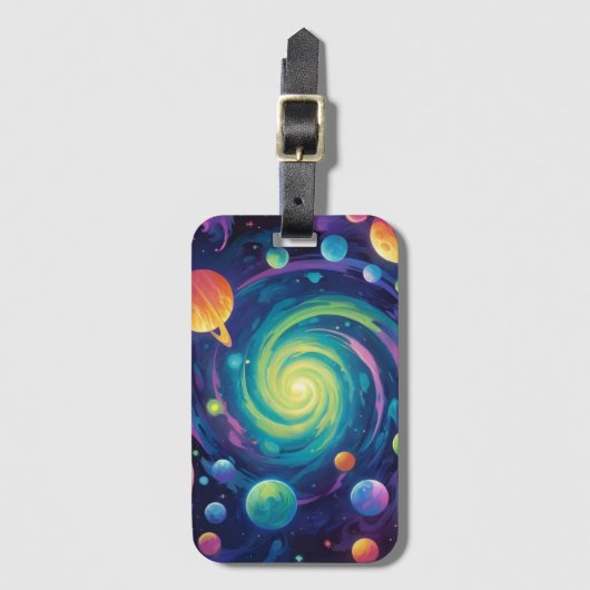 Planetary Spin ラゲッジタグ (正面縦)