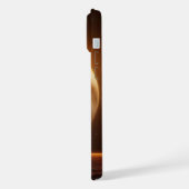 Planète Dorée 🪐 Élégance Cosmique iPhoneケース (左側面)
