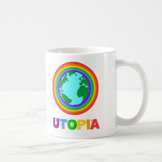 Planète Utopia コーヒーマグカップ (右)