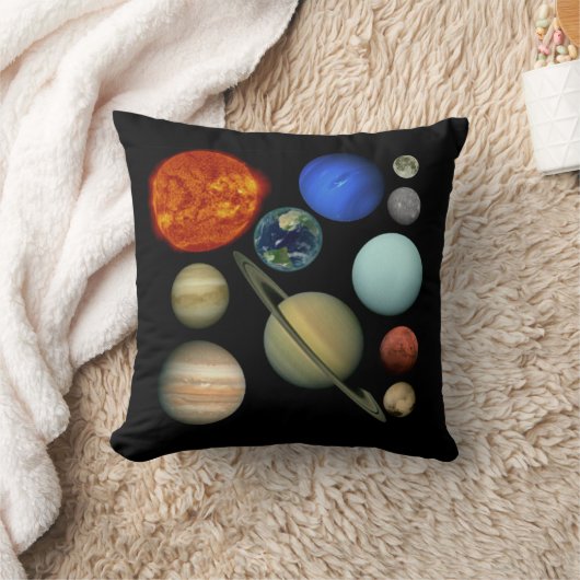 Planeten des Sonnensystem クッション (ブランケット)