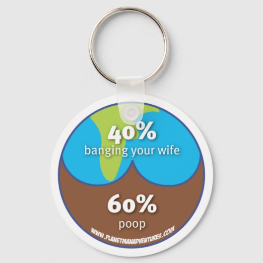 PlanetMan - Keychain キーホルダー (正面)