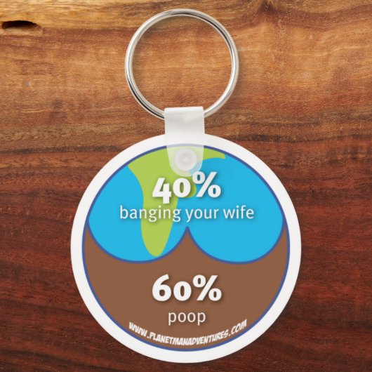 PlanetMan - Keychain キーホルダー (正面)