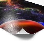 Planetoids – 星雲クラスターV写真の拡大 フォトプリント (角)