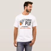 PlanetPLGのワイシャツ Tシャツ (正面フル)