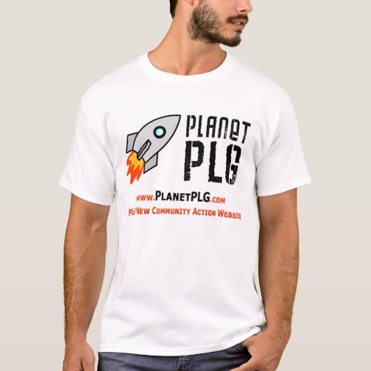 PlanetPLGのワイシャツ Tシャツ (正面)