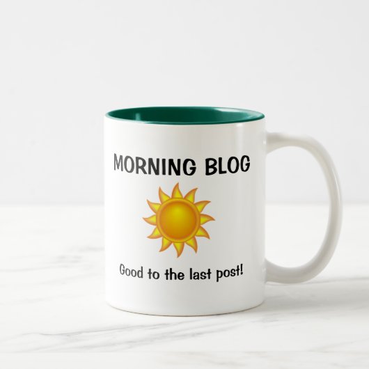 PlanetPOV -朝のブログ-コーヒーカップ ツートーンマグカップ (右)