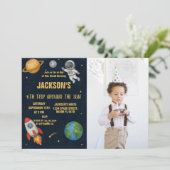 Planets Explorerパーティー招待状 招待状 (スタンド正面)