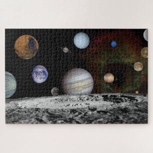 Planets of the solar system ジグソーパズル