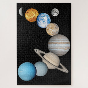 Planets of the solar system (Color Changeable) ジグソーパズル