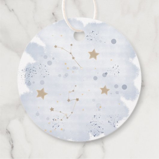 Planets Outer Space銀河系誕生日ありがとう フェイバータグ (裏面)