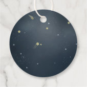 Planets Outer Space銀河系誕生日ありがとう フェイバータグ (裏面)