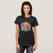 Planets selfie宇宙写真 tシャツ (正面フル)