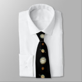 Planets Tie Jupiter Saturn Mars Necktie ネクタイ (タイ)