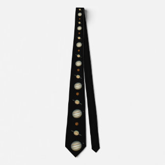 Planets Tie Jupiter Saturn Mars Necktie ネクタイ