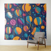  Planets Wallpaper タペストリー (インサイチュ(横))