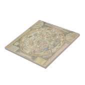 Planisphaerii Coelestis Hemis. タイル (側面)