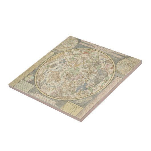 Planisphaerii Coelestis Hemis. タイル (側面)