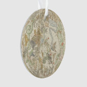 Planisphaerii Coelestis Hemisphaerium オーナメント (正面)