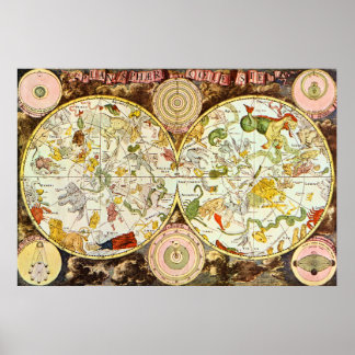 Planisphri Coeleste：星占い – ポスター