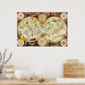 Planisphri Coeleste：星占い – ポスター (キッチン)