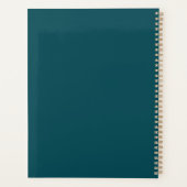 PLANNER:ウィリアム・モリス：ハニーサックル1846 プランナー手帳 (裏面)