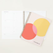Planner | カスタムアブストラクトカラーブロックオーガナイザー プランナー手帳 (ディスプレー)