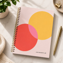 Planner | カスタムアブストラクトカラーブロックオーガナイザー プランナー手帳