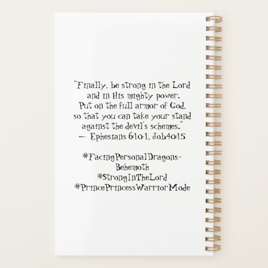 Planner プランナー手帳 (裏面)